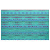 Tissu Conception Tribale Aztèque turquoise (Fat Quarter)