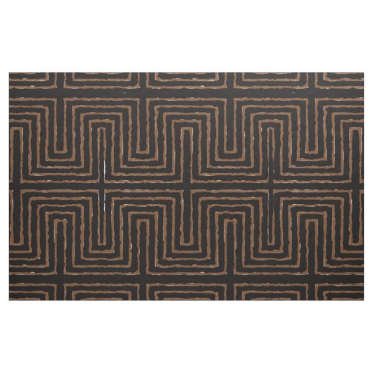 Tissu Conception tribale Motif africaine moderne (Yard)