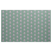 Tissu Conception turquoise de dessin de jeune (Yard)