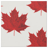 Tissu Conception vibrante de feuille d'érable rouge (Fermer)