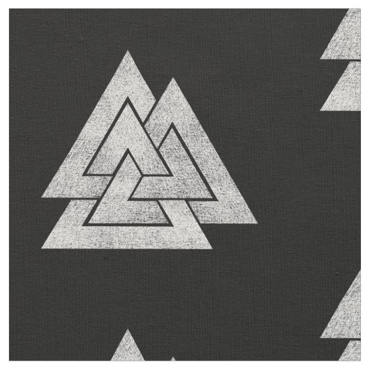 Tissu Conception viking Valknut (Fermer)