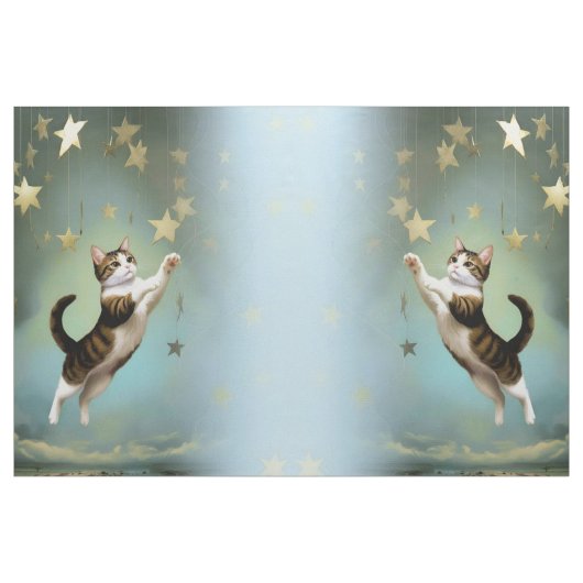 Tissu Conceptions de tissus artistiques Chat (Yard)