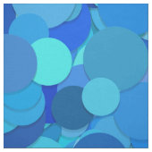 tissu confetti à point bleu (Échantillon)