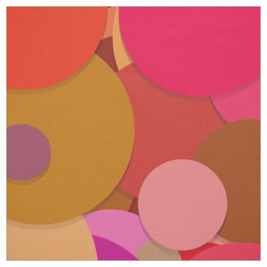 tissu confetti à points rouges (Échantillon)