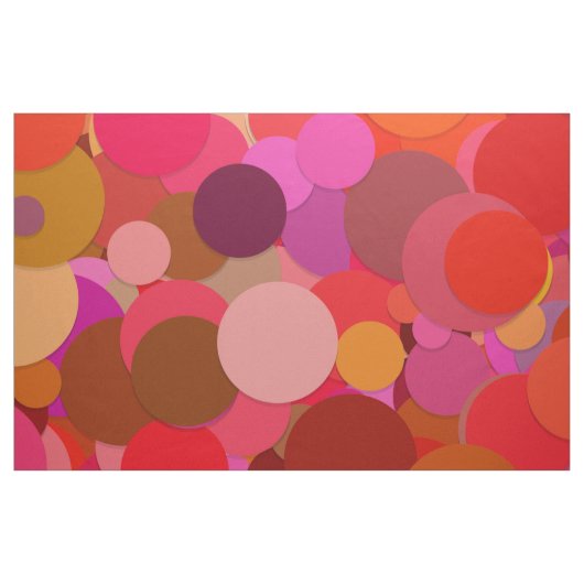 tissu confetti à points rouges (Fat Quarter)