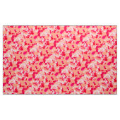Tissu Confetti Abstrait moderne Print, Coral et Fuchsia (Yard)