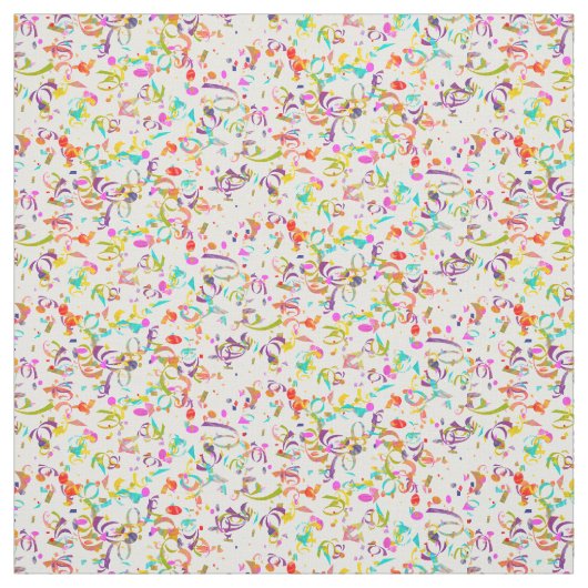 Tissu Confetti Toss Coloré (Échantillon)