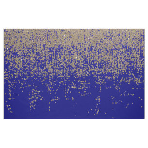Tissu Confettis d'Ombre de gradient de bleu de cobalt de