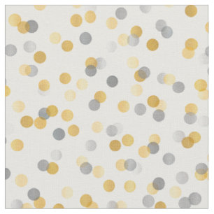 Tissu Confettis sans couture d'or et d'argent