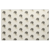 Tissu Conque noire et blanche vintage Shell (Fat Quarter)