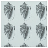 Tissu Conque Shell d'Aqua (Échantillon)