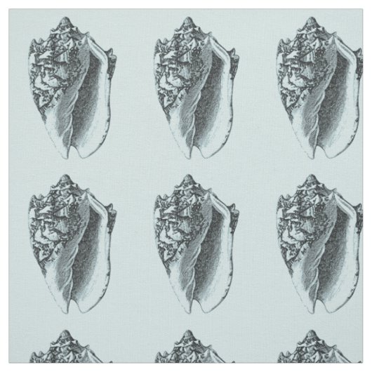 Tissu Conque Shell d'Aqua (Échantillon)