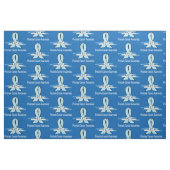 Tissu Conscience de cancer de la prostate avec le ruban (Fat Quarter)