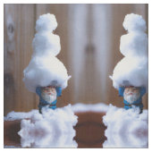 Tissu Construction d'un Snowman V (Fermer)