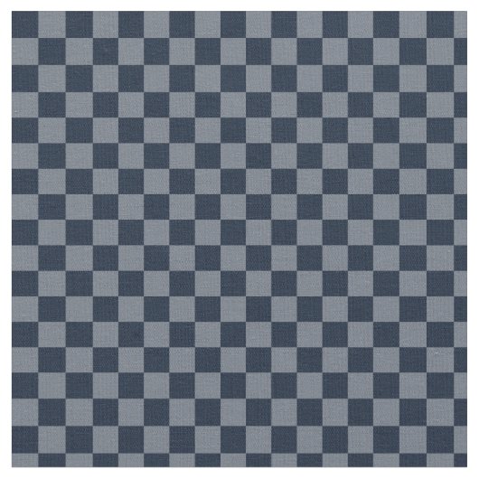 Tissu Contrôles gris de bleu de marine (Fermer)