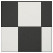 Tissu Contrôles noirs et blancs (Échantillon)