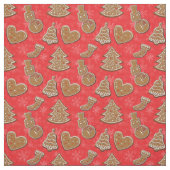 Tissu Cookie de Noël (Échantillon)