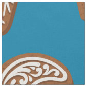 Tissu cookies de Noël (Fermer)