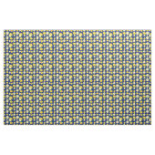 Tissu Cool Lemon Motif (Yard)