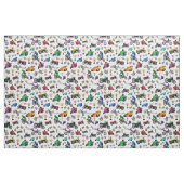 Tissu Cool Motorcycle Illustrations Motif (Fat Quarter)