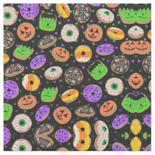 Tissu Cool Parties scintillant mignonne Confetti Donuts