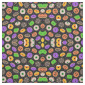 Tissu Cool Parties scintillant mignonne Confetti Donuts (Échantillon)