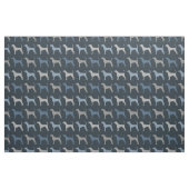 Tissu Coonhound noir et tan (Fat Quarter)