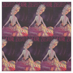 Tissu Copie 1927 de couverture de programme de théâtre