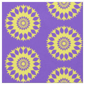 Tissu Copie abstraite audacieuse de motif de mandala (Fermer)