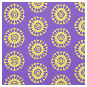 Tissu Copie abstraite audacieuse de motif de mandala