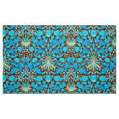 Tissu Copie, Aqua et brun de jacinthe de William Morris (Fat Quarter)