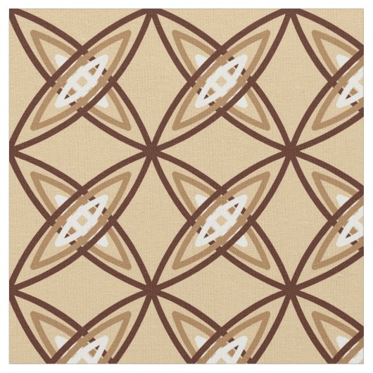 Tissu Copie atomique moderne de la moitié du siècle - (Fermer)