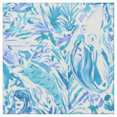 Tissu Copie côtière de sirène d'Aqua de JEU d'OCÉAN (Fermer)