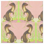 Tissu copie de belette (Fermer)