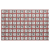 Tissu Copie de danseurs d'exposition de cabaret de danse (Fat Quarter)