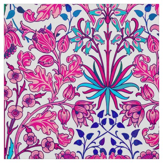 Tissu Copie de jacinthe de William Morris, rose de (Échantillon)