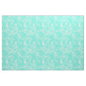 Tissu Copie de marbre de remous - bleu d'oeufs d'aqua/de (Fat Quarter)