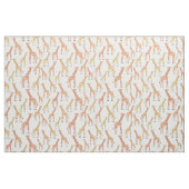 Tissu Copie de safari de girafe (Fat Quarter)