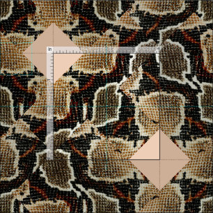 Tissu copie de serpent de python de motif d'animal