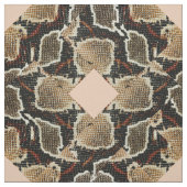 Tissu copie de serpent de python de motif d'animal (Échantillon)