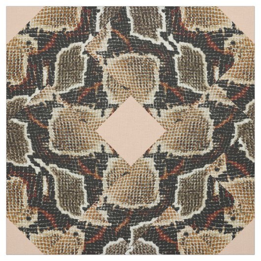 Tissu copie de serpent de python de motif d'animal (Échantillon)