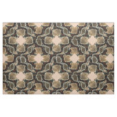 Tissu copie de serpent de python de motif d'animal (Fat Quarter)