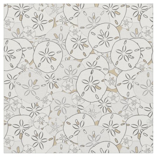 Tissu Copie du dollar de sable partout (Fermer)