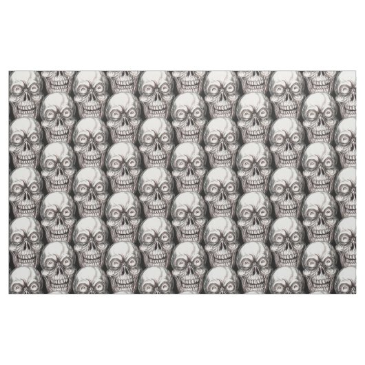 TISSU COPIE FOLLE DE CRÂNE (Fat Quarter)