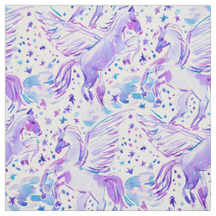 Tissu Copie Girly pourpre mystique de FIERTÉ de PEGASUS