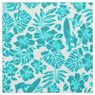 Tissu Copie hawaïenne de chemise de ketmie de Pareau de