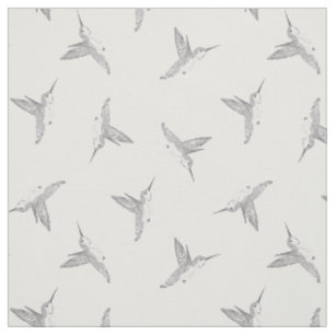 Tissu Copie jetée en l'air par colibri planante