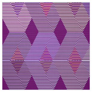 Tissu Copie moderne de diamant de la moitié du siècle,