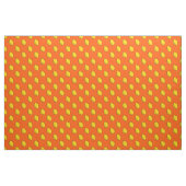 Tissu : Copie orange et jaune de citron (Yard)