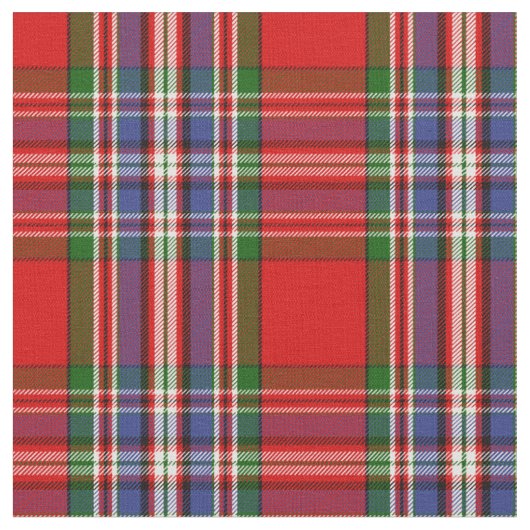 Tissu Copie rouge de tartan de MacFarlane (Fermer)
